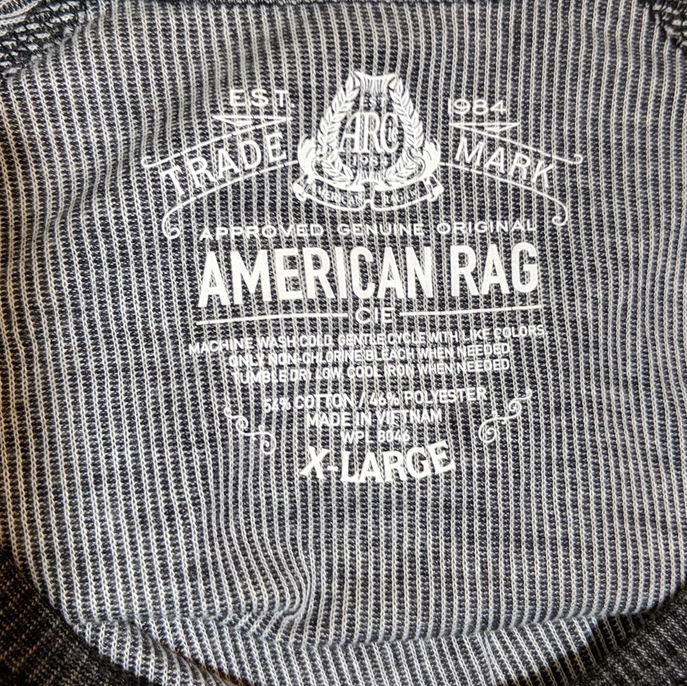 American Rag Henley Long Sleeve - Picture 5 of 5
